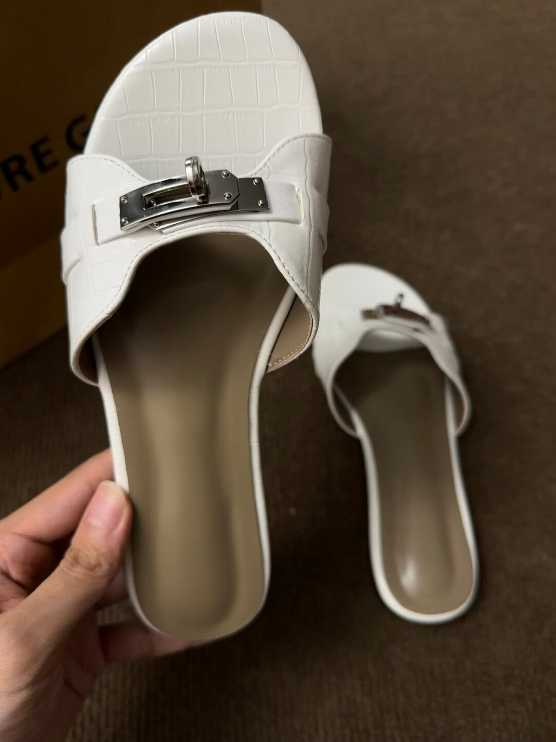 Elegant Summer Flat Slip-On Sandals