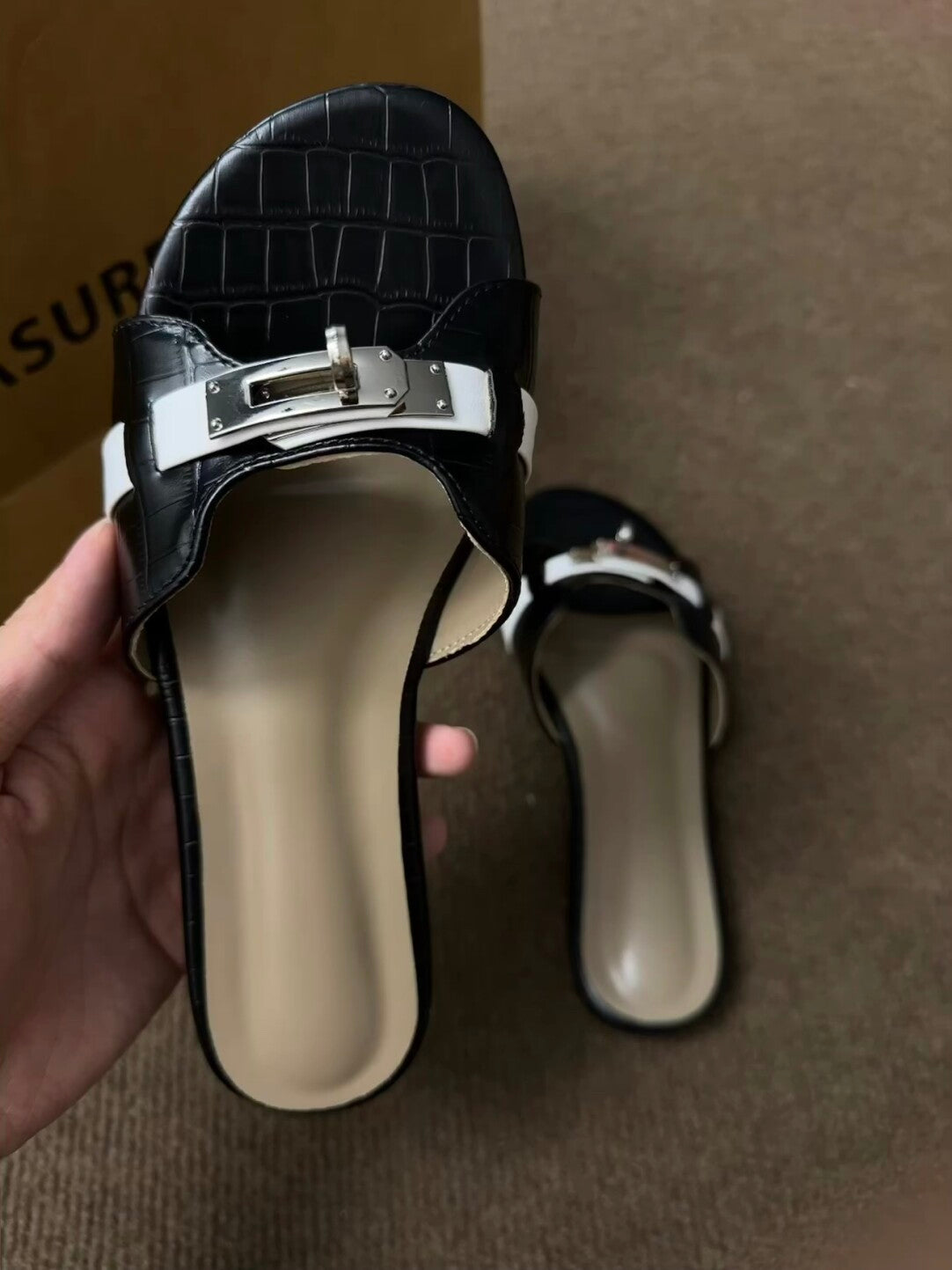 Elegant Summer Flat Slip-On Sandals